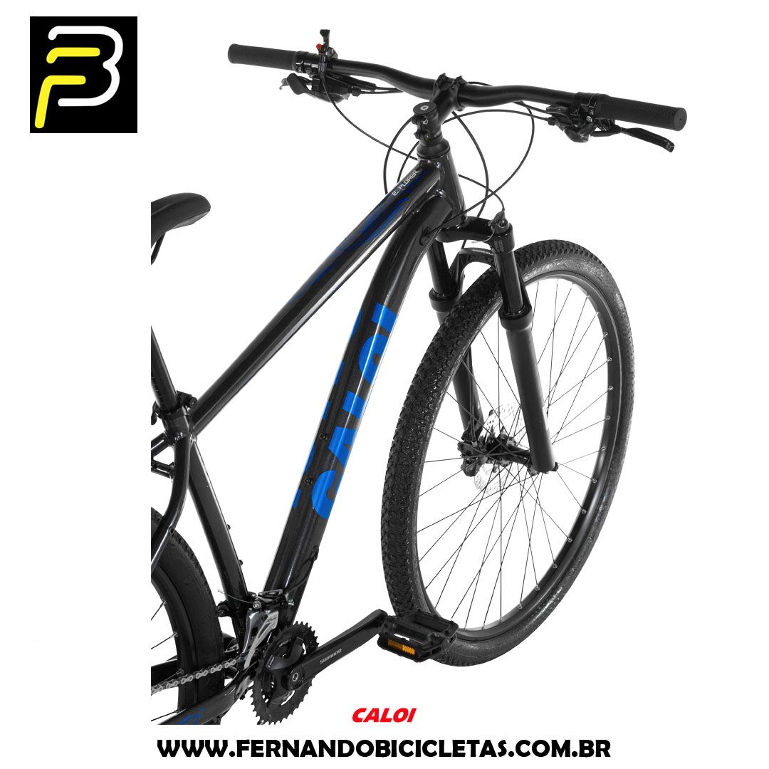 Bicicleta Caloi Explorer Comp Shimano Alivio - Aro 29