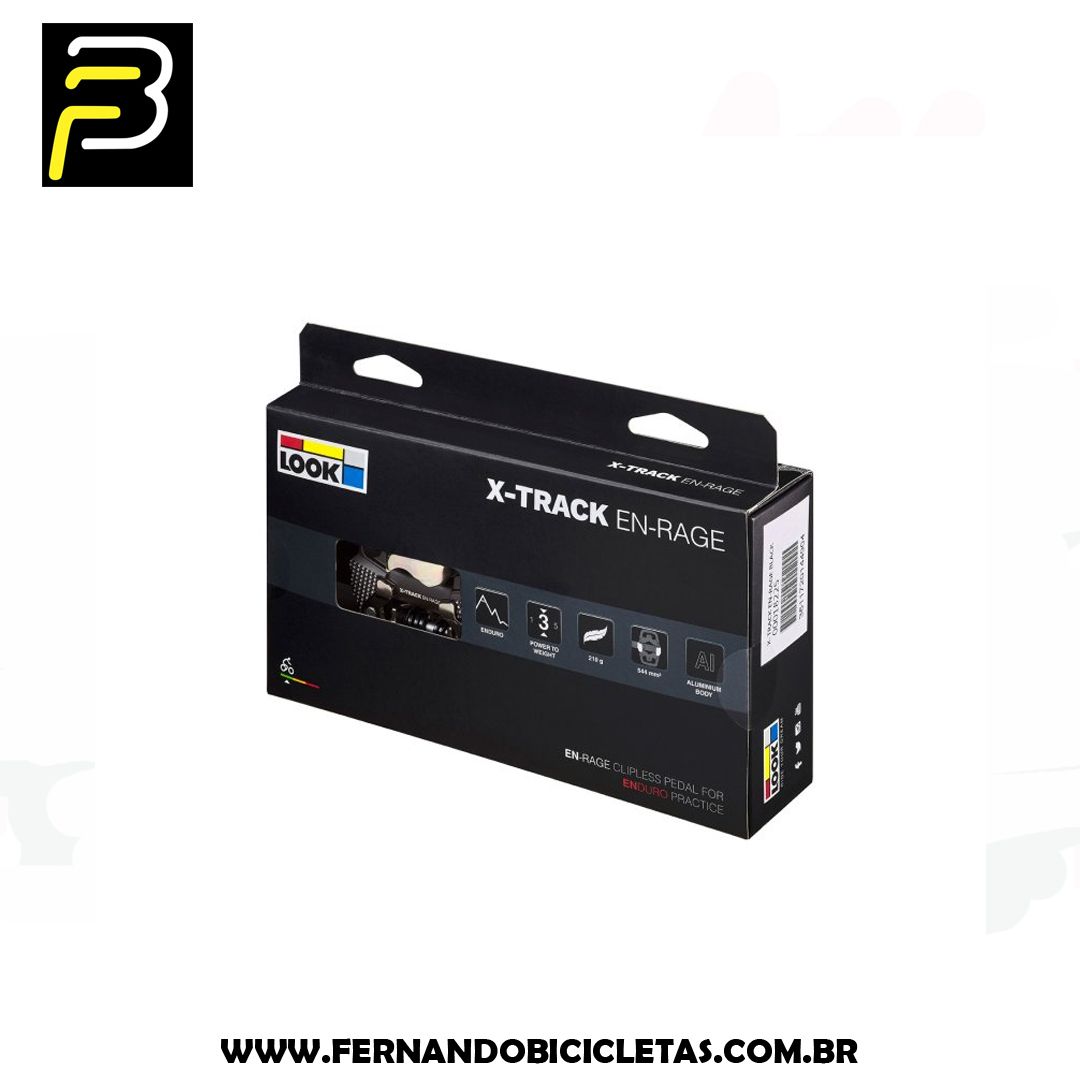 Pedal X-Track En-Rage Black