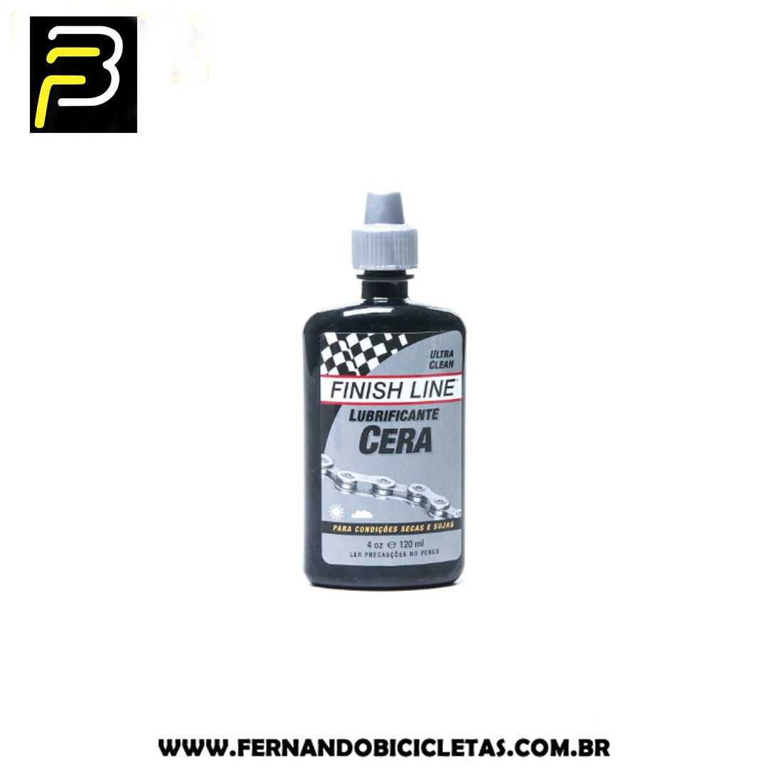 Lubrificante de Corrente Finish Line Cera - Tempo seco 120ml