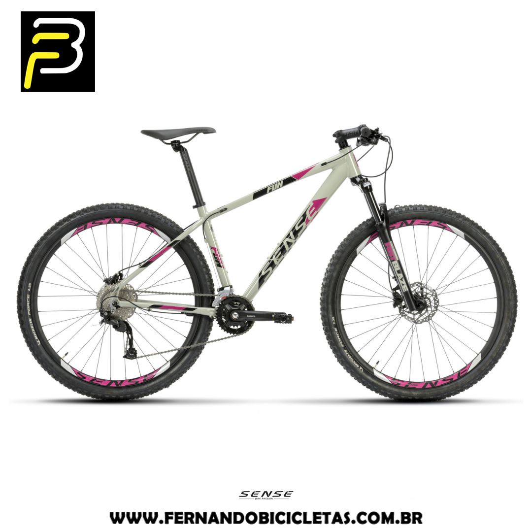 Bicicleta Sense Fun Evo Shimano 2 x 9 Vel Cambio SHIMANO 