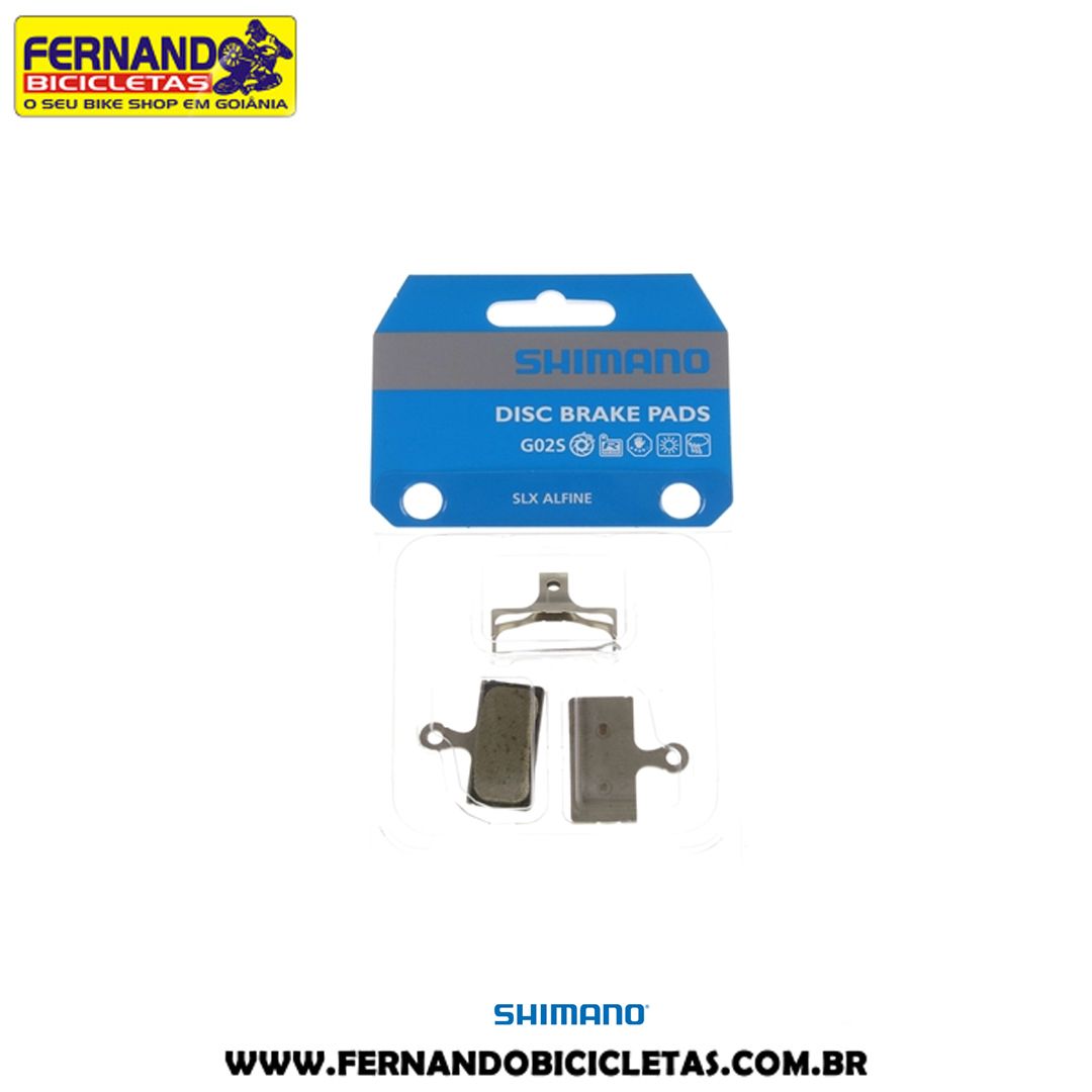 Pastilha de Freio Shimano G02S SLX / ALFINE Resina