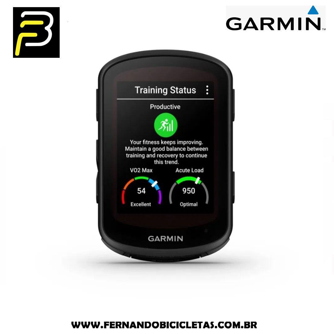 Ciclocomputador Edge 540 SOLAR Garmin com Gps