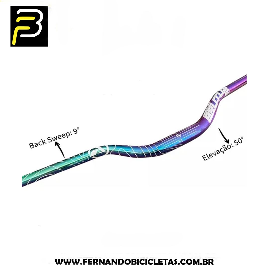 Guidão Absolute Brutus Cameleão 50 31.8x780mm