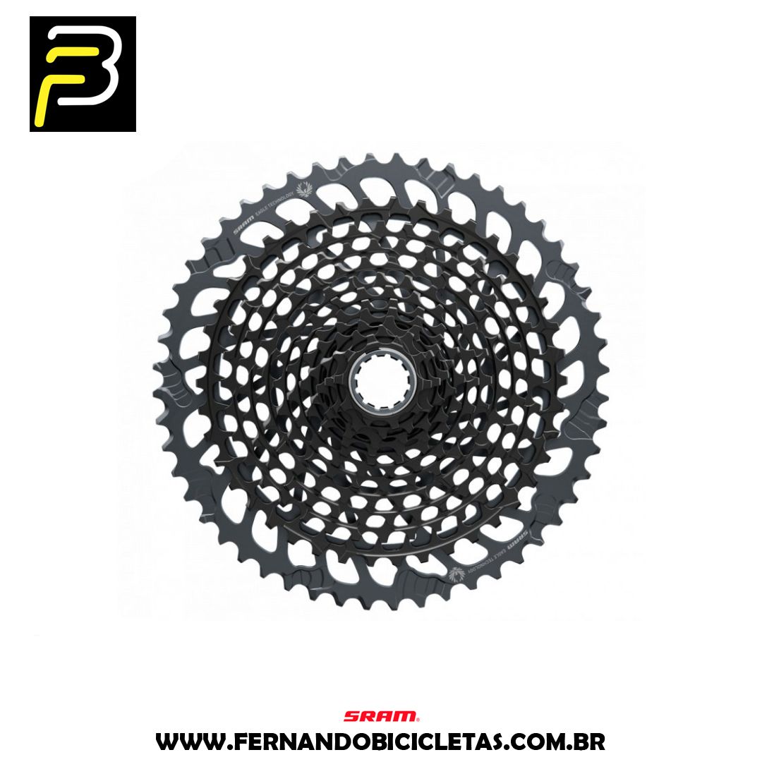 Cassete Sram X01 Eagle 10/52 12v Xg-1295 - Preto 
