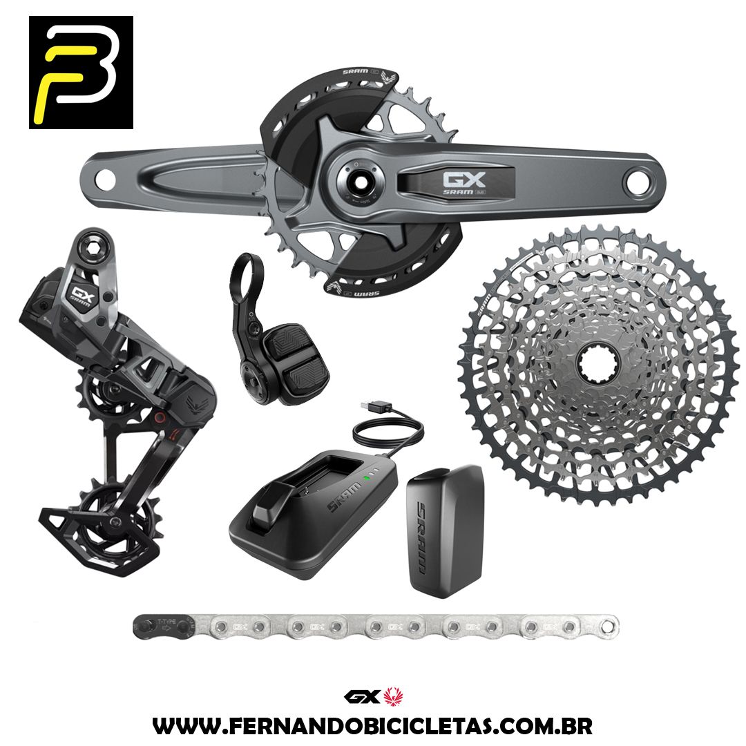 Grupo Sram GX Eagle AXS T-Type 1 x 12 Velocidades