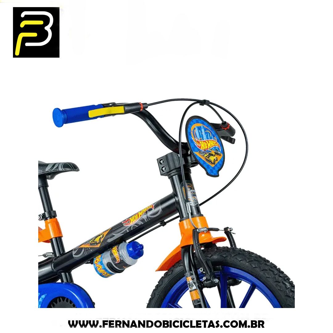 Bicicleta Nathor Hot Wheels - Aro 16