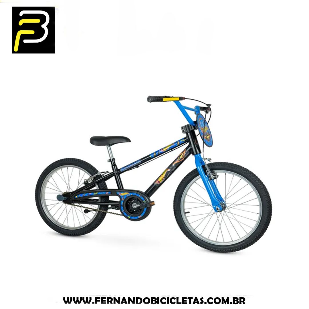 Bicicleta Nathor Hot Wheels - Aro 20