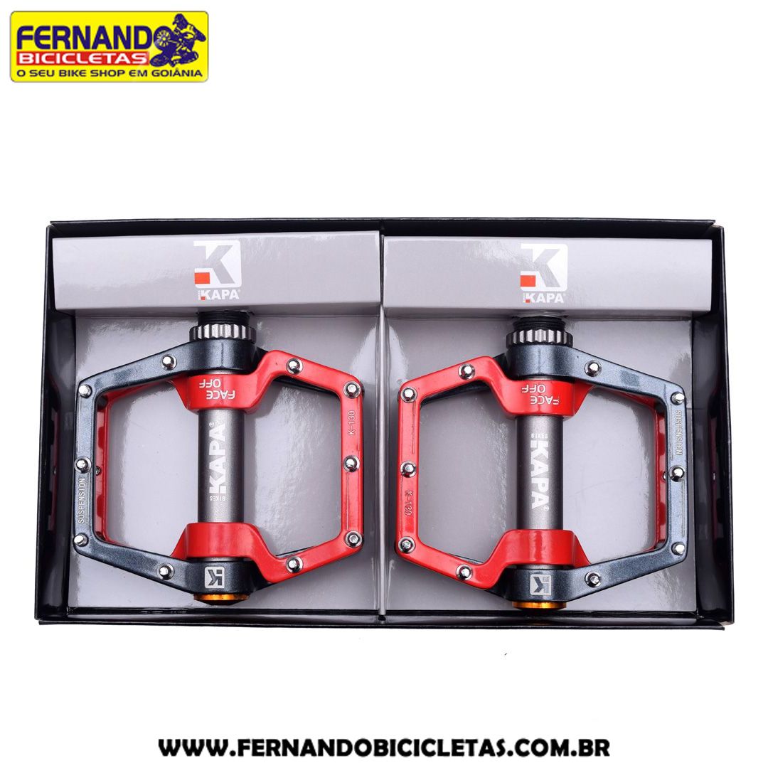 Pedal Kapa Eixo Cromo Molibdenio - Rolamentado