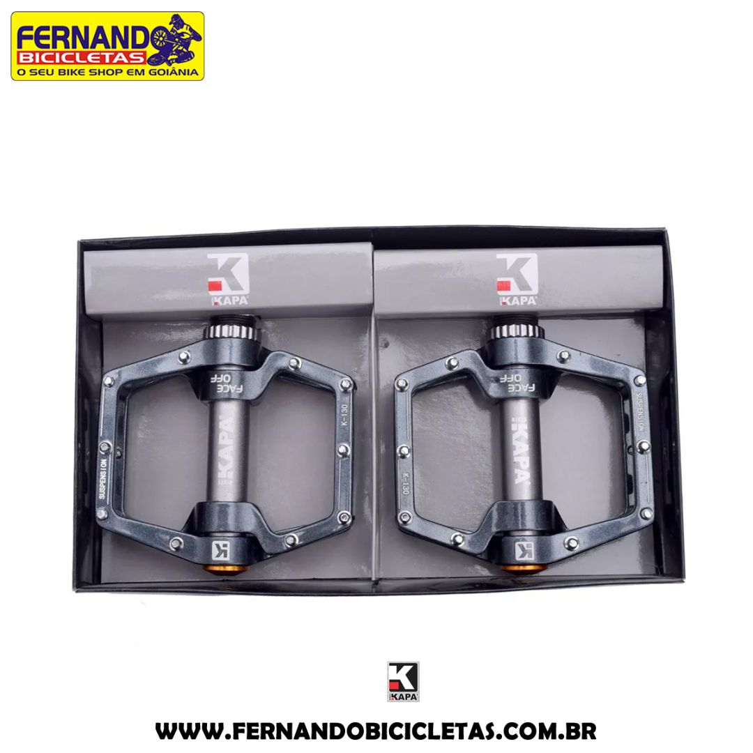 Pedal Kapa Eixo Cromo Molibdenio - Rolamentado