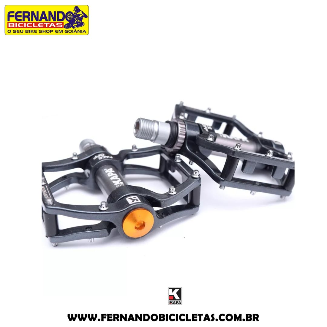 Pedal Kapa Eixo Cromo Molibdenio - Rolamentado