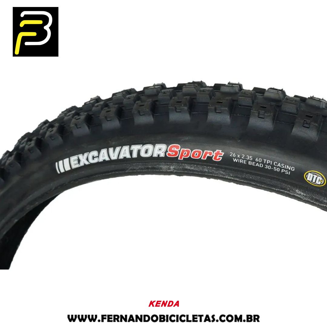 Pneu 26x2.35 Kenda Excavator Sport 