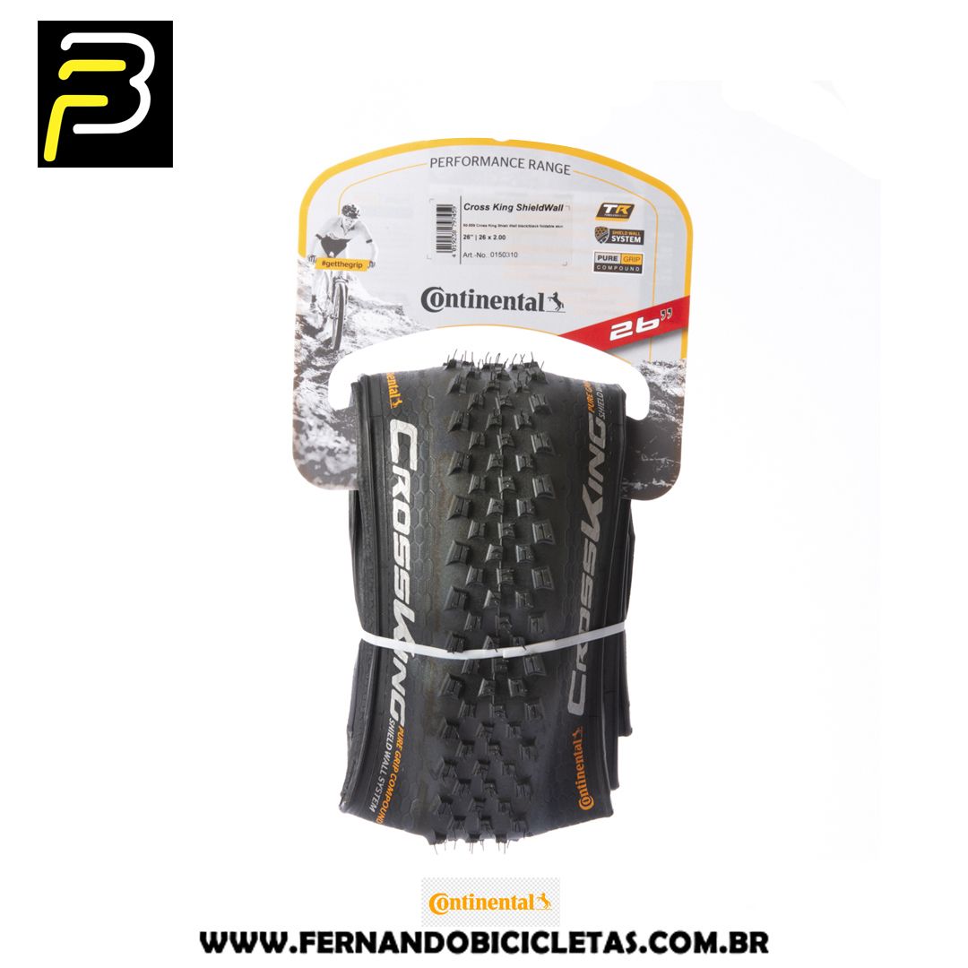 Pneu 29 x 2.30 Continental Cross King ShieldWall Tubeless