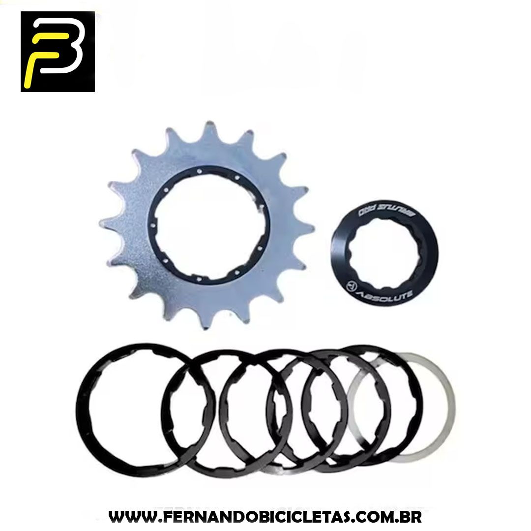 Kit Single Speed Absolute Brutus Pro 16Dentes