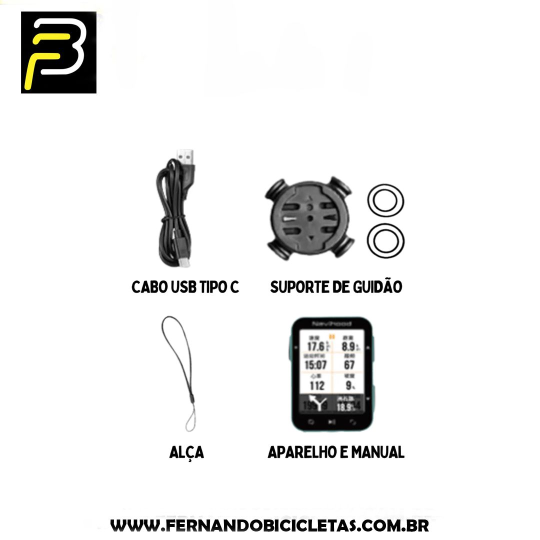 Ciclocomputador GPS Navihood L2