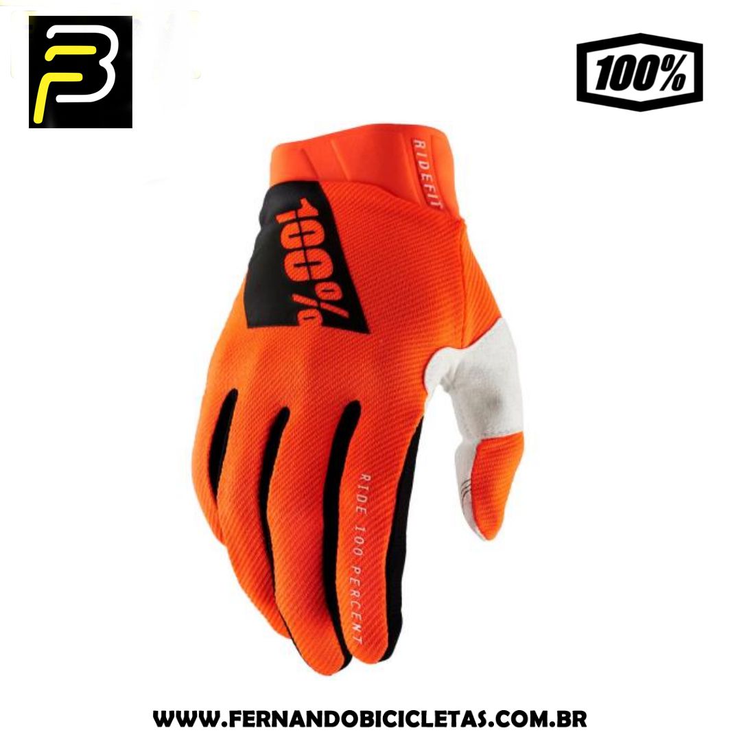 Luva 100% Ridefit Gloves 