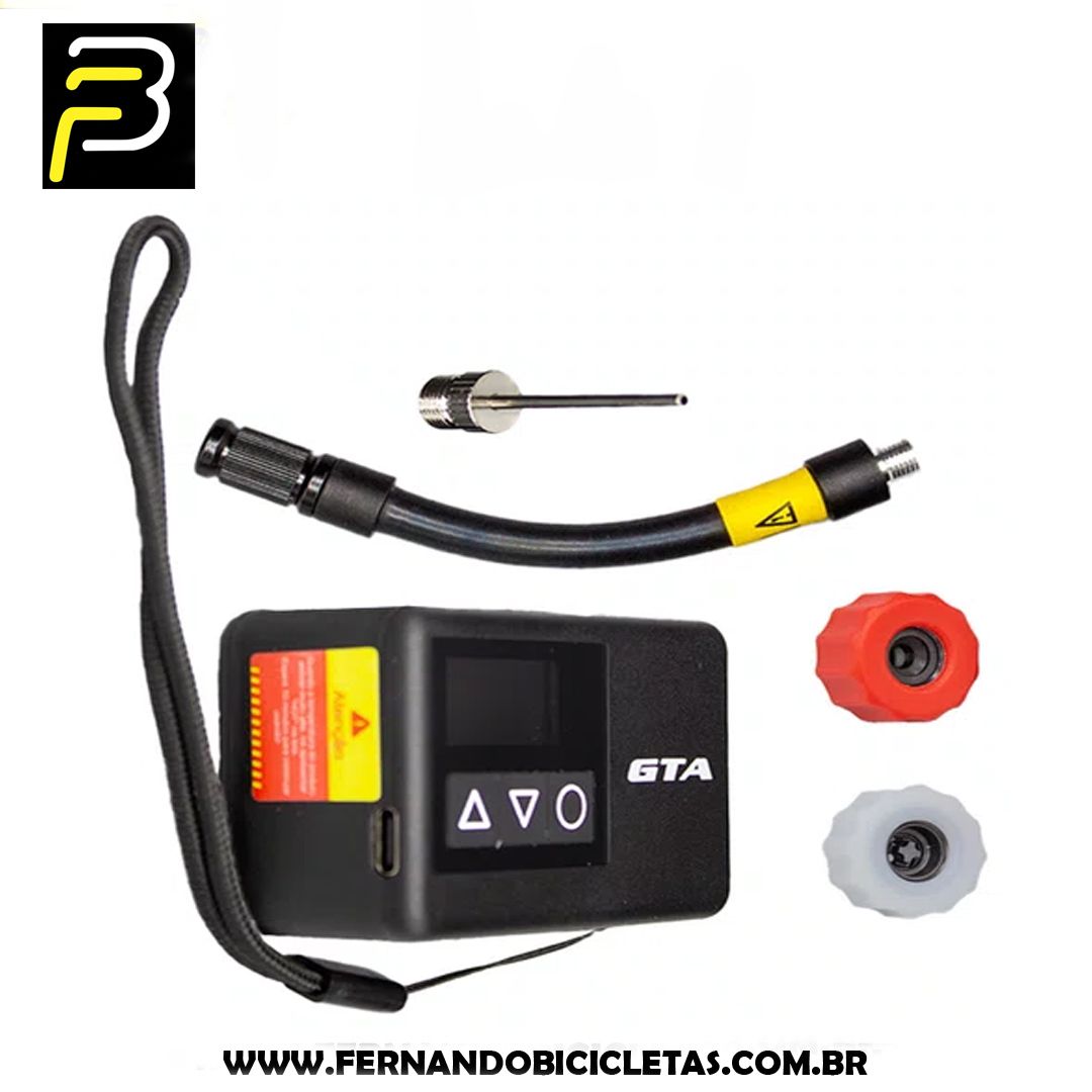 Bomba de Ar GTA Elétrica Smart Mini 120 psi Recarregável