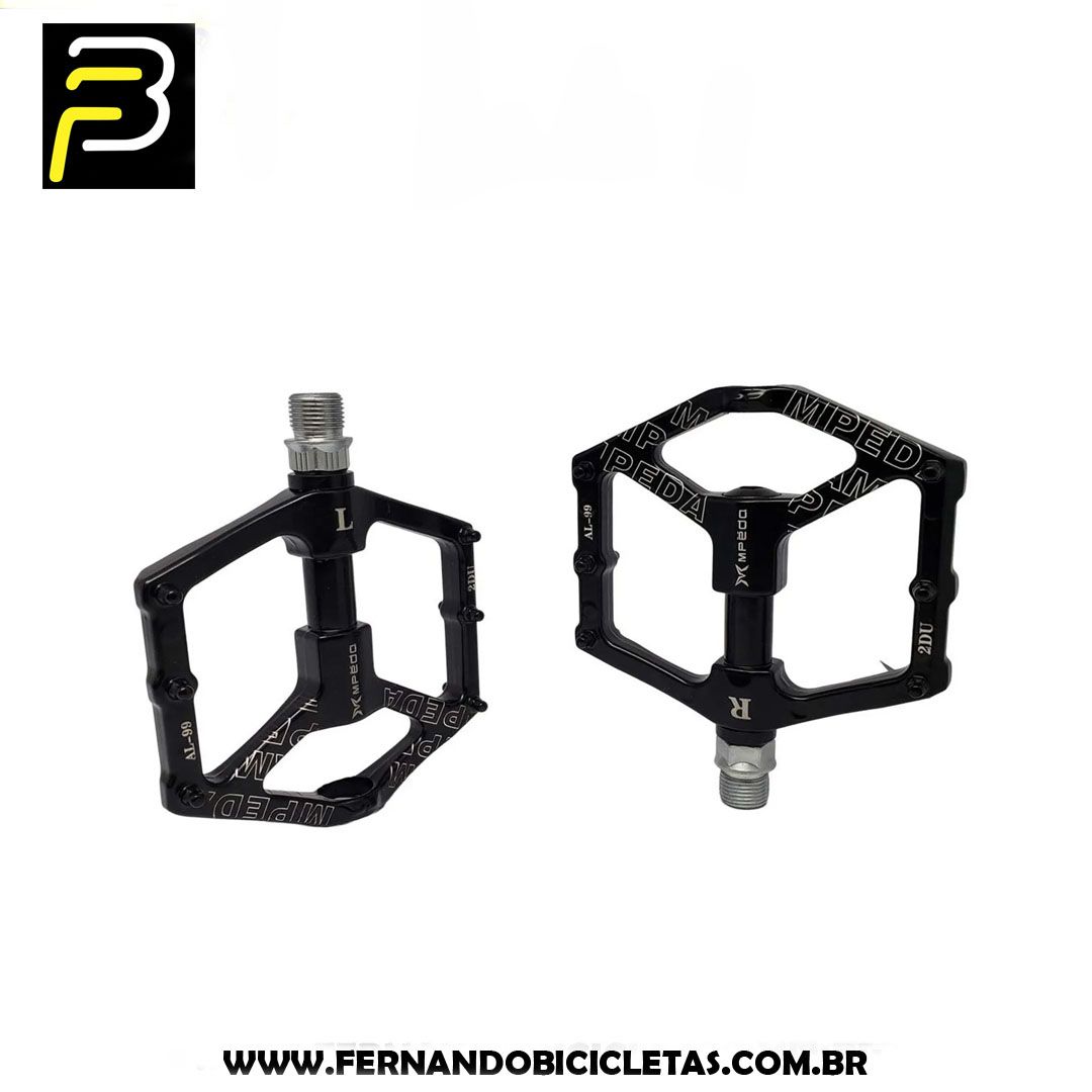 Pedal Mpeda Magnésio C/ Eixo Cromo