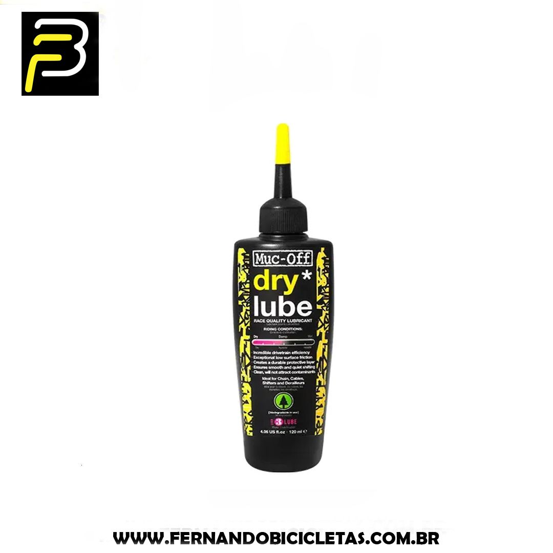Lubrificante de Bicicleta Muc-Off Dry Lube Seco 120ml