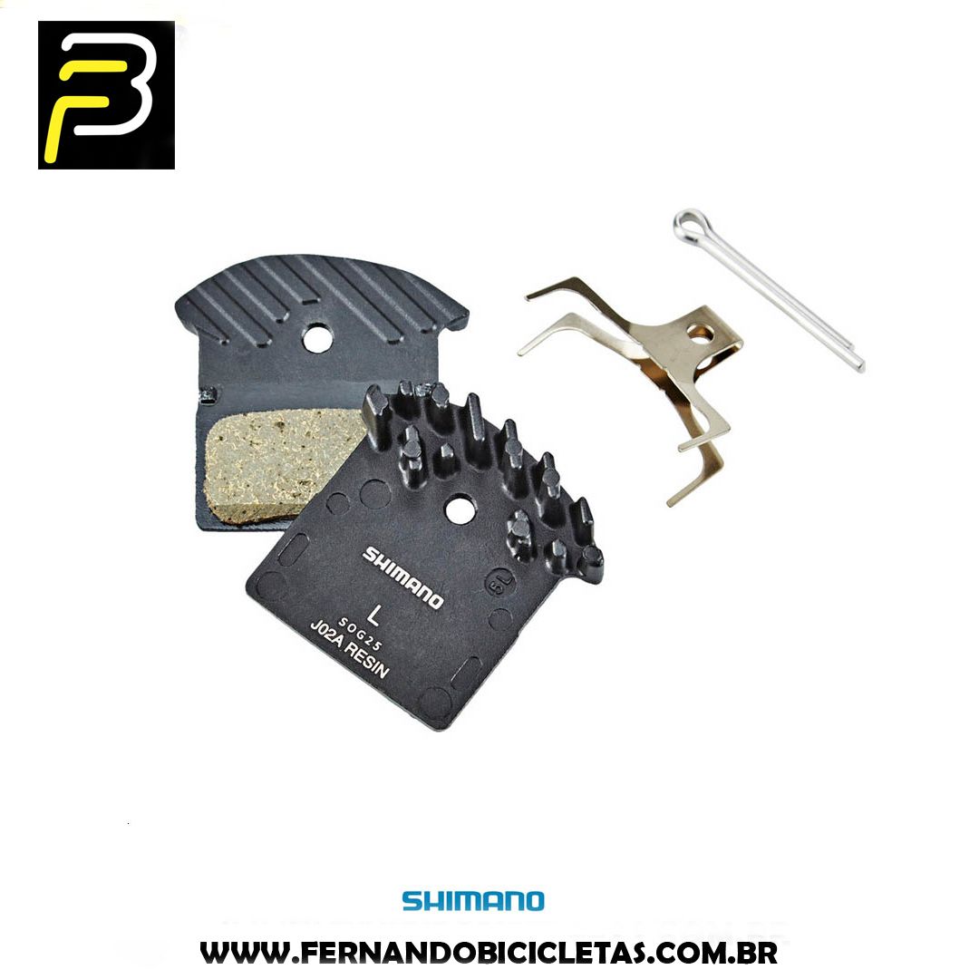 Pastilha de Freio Shimano J02A Deore XT / SLX / ALFINE Ice Tech Resina