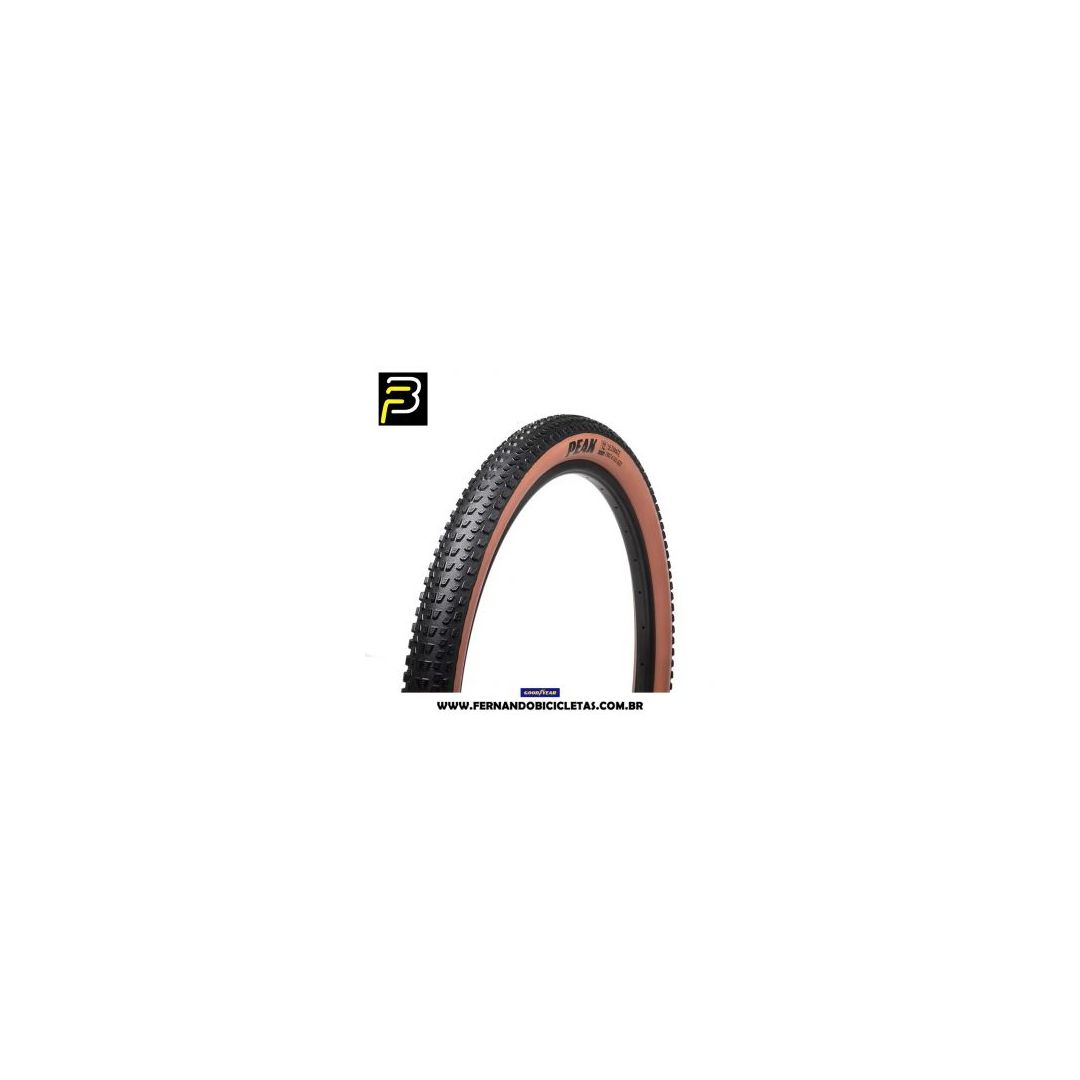 Pneu 29x2.4 (61-622) GoodYear Peak Ultimate Tubeless Faixa Bege - Sem Arame 