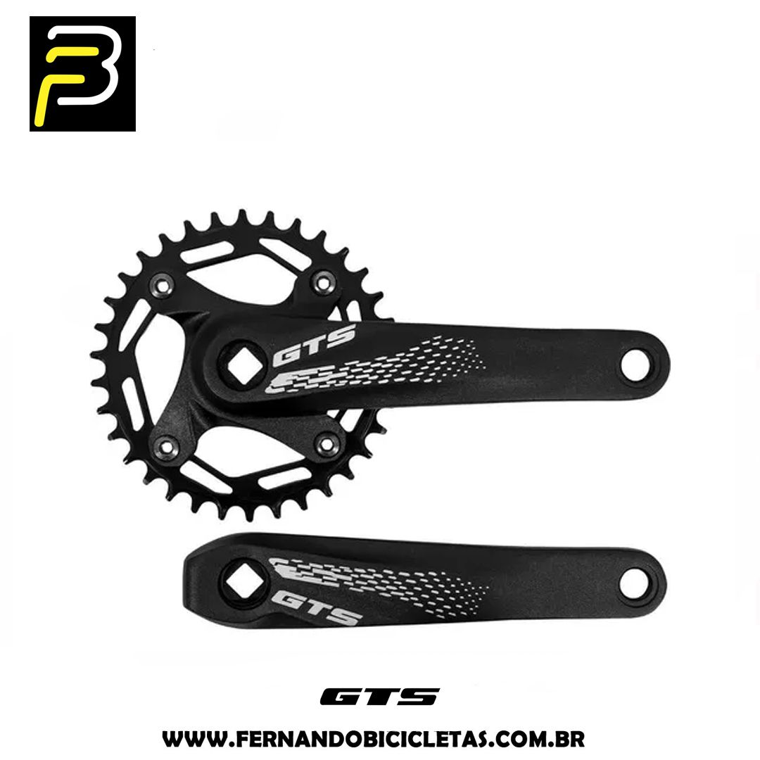 Pe De Vela Coroa Unica 34 Dentes Narrow Wilde Gts