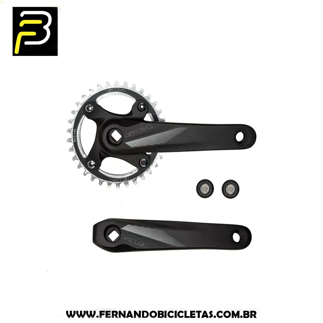 Pedivela GTA Single 170mm 34d Ponta Quadrada