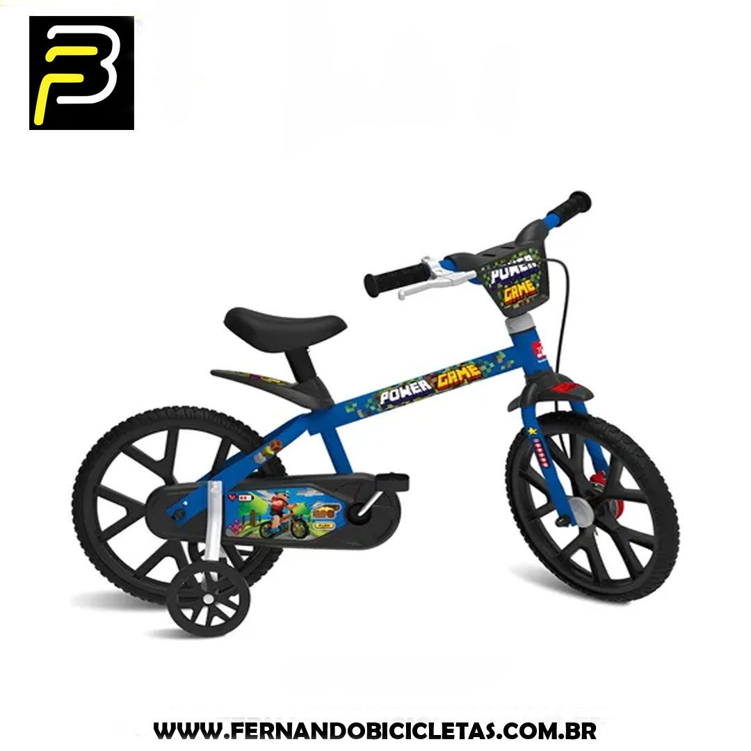 Bicicleta Bandeirante Power game - Aro 14