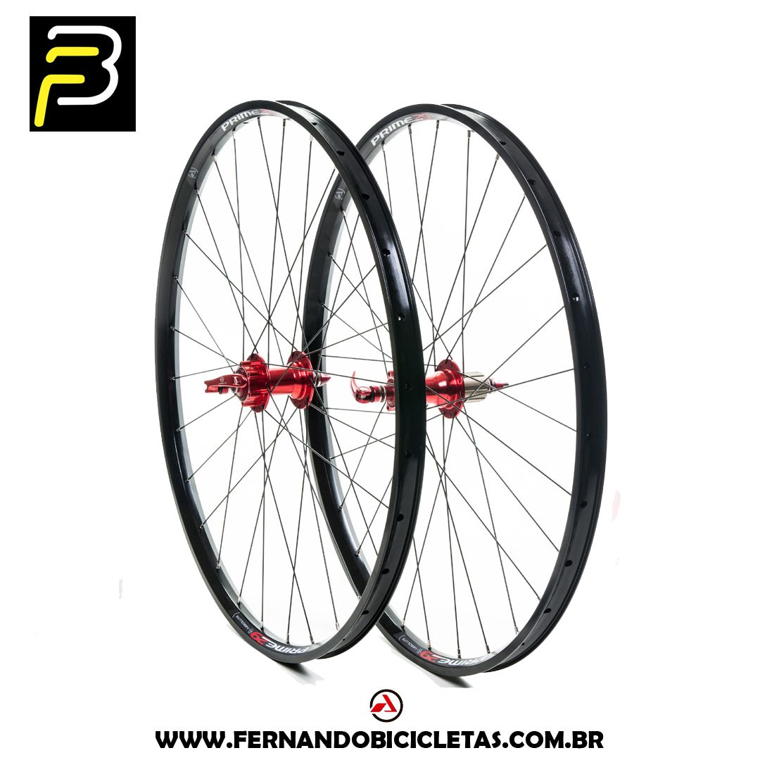 Roda Absolute Prime Rolamentada 28 Furos 9 / 10 / 11 / 12 Vel - Aro 29 