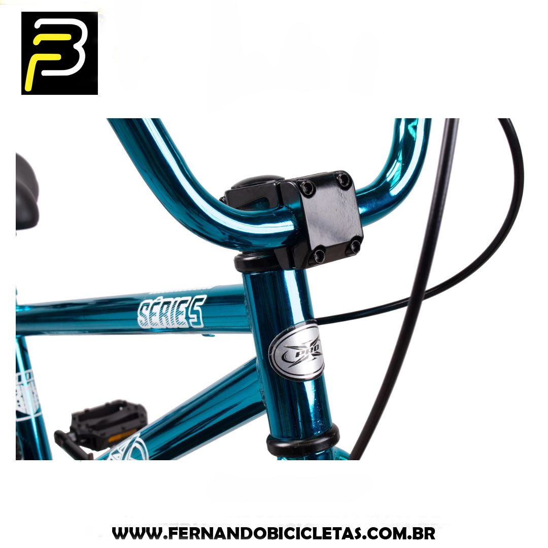 Bicicleta Pro-x Serie 5 Color Cromo - Aro 20