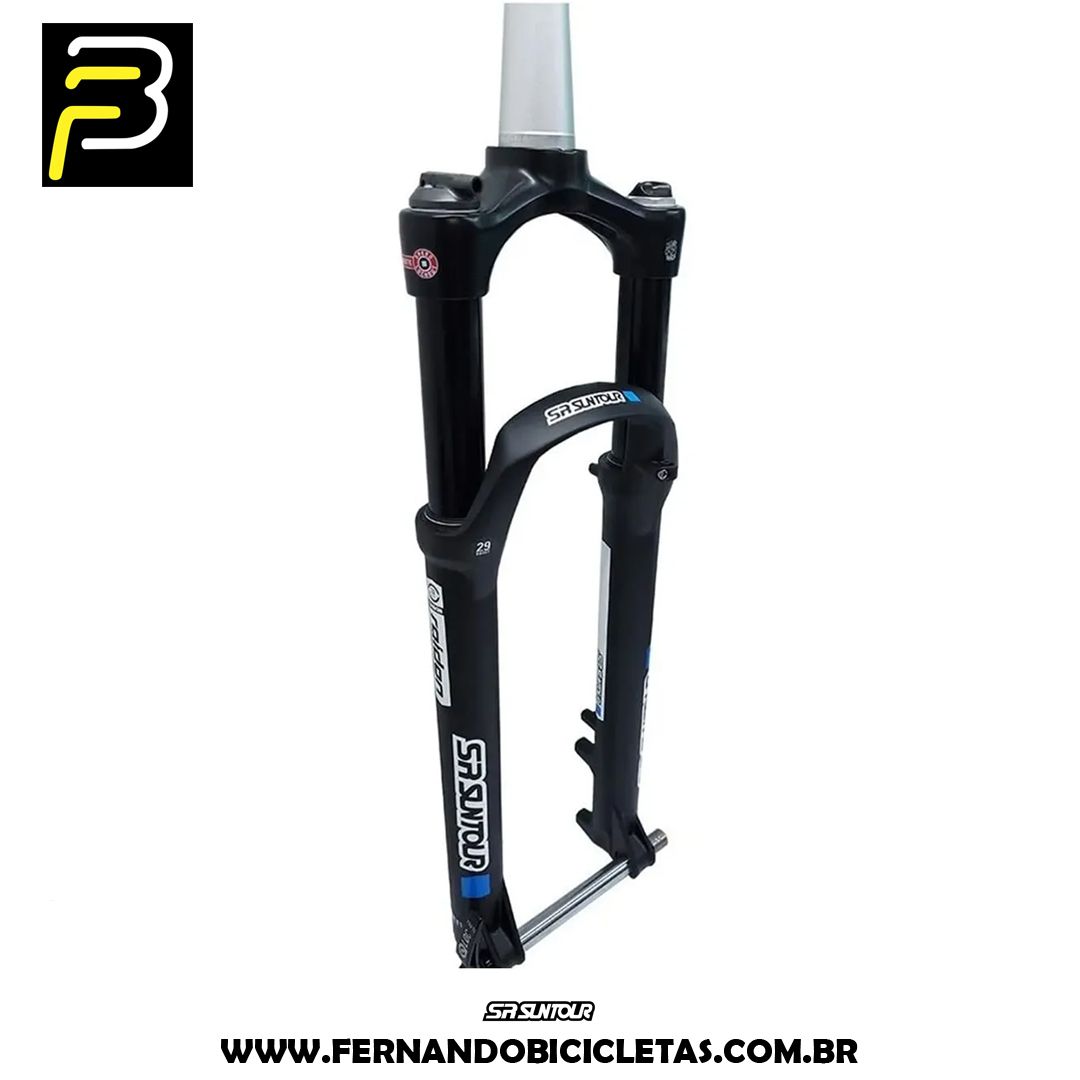 Suspensão Suntour Raidon Ar e Oleo Boost / Tapered 15x110mm - Aro 29