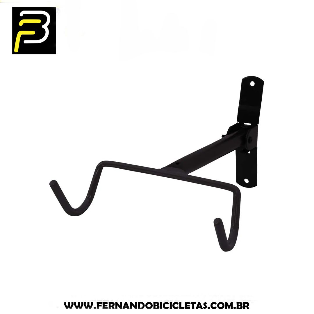 Suporte De Parede Rava Bicicleta Retrátil Horizontal Bike 