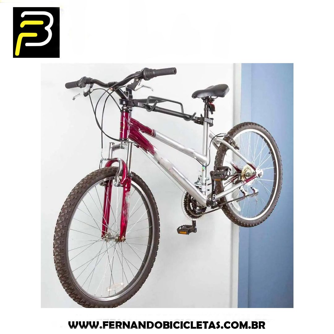 Suporte De Parede Rava Bicicleta Retrátil Horizontal Bike 