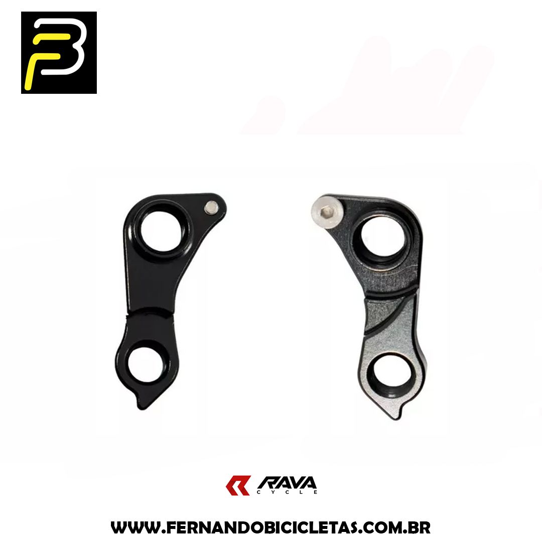 Gancheira Rava Para Quadro Carbon Modelo Rage