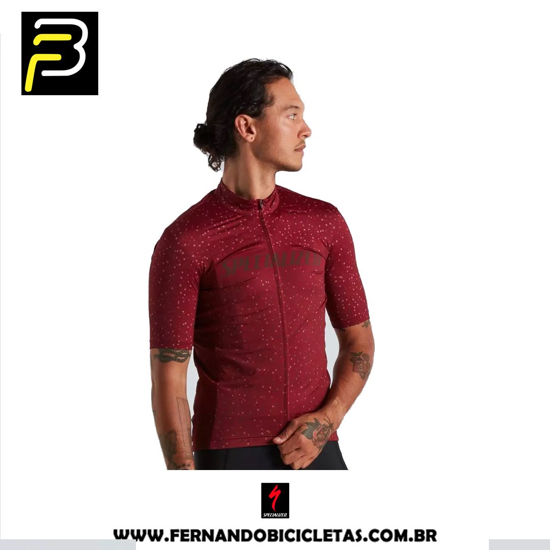 Jersey Specialized RBX Logo Manga curta - Marron
