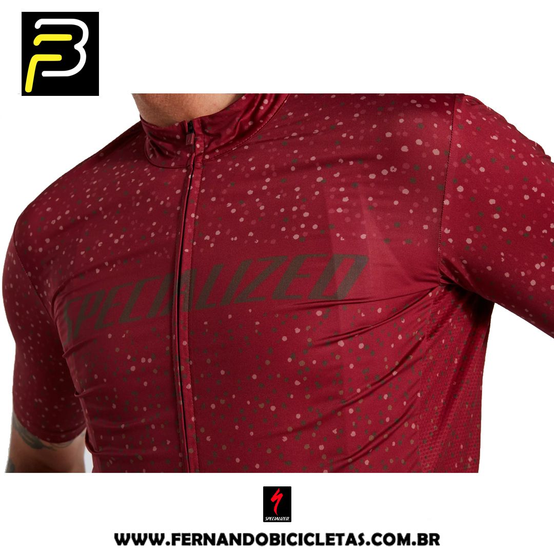 Jersey Specialized RBX Logo Manga curta - Marron