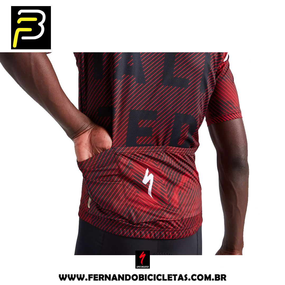 Jersey Specialized Team RBX Manga curta - Masculino