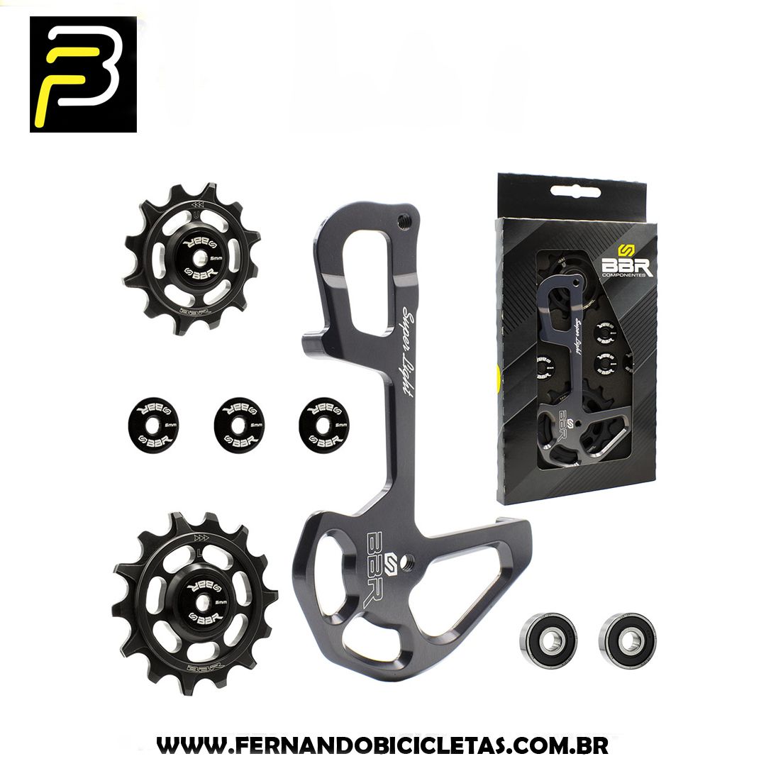KIT Roldana BBR + Cage 12v para câmbio GX, X0, XX1 e XX1 AXS