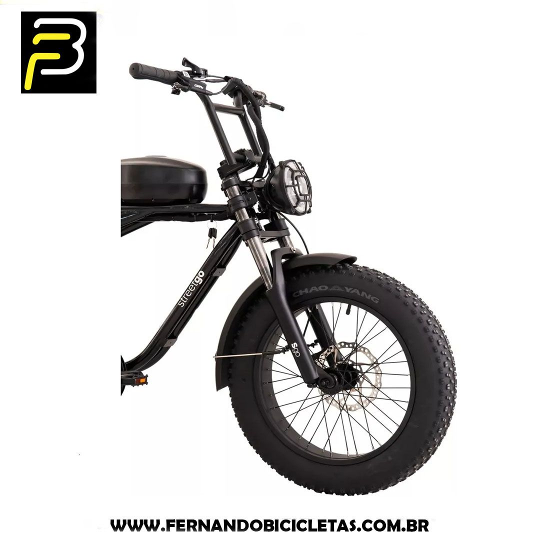 Bicicleta Elétrica Street GO S14 Aro 20 750W 960WH