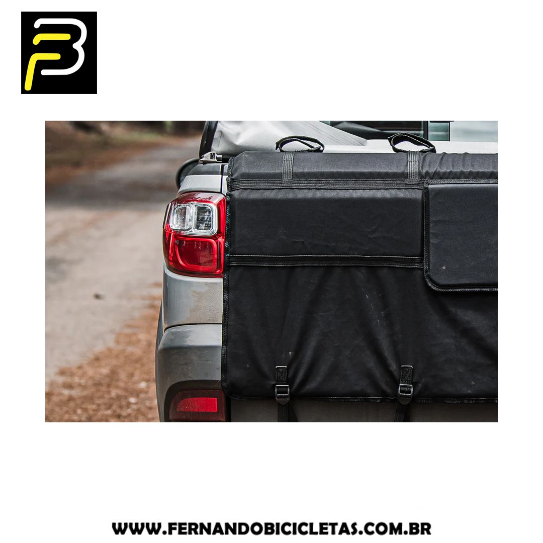 TransBike Season TruckPad  P/ Tampa de caçamba / 4 Bikes
