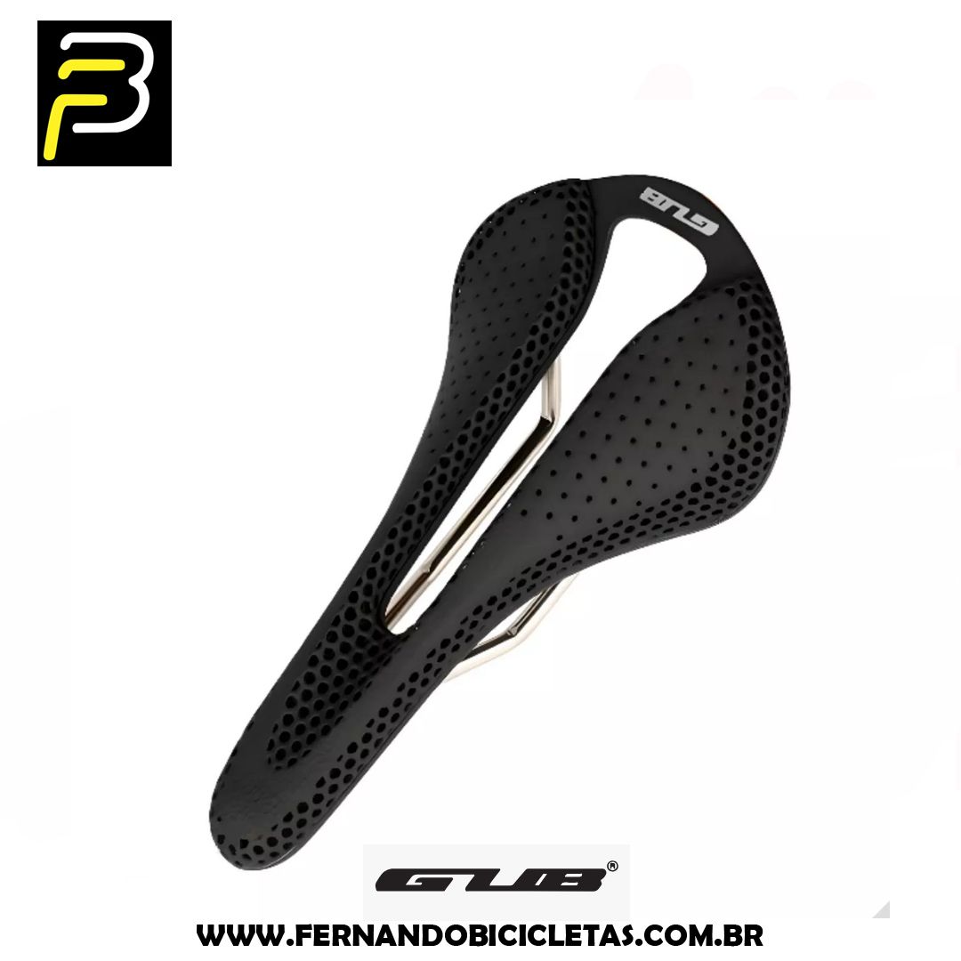 Selim Banco Confort Leve Tec Vazado Nylon Gub Speed Mtb Bike