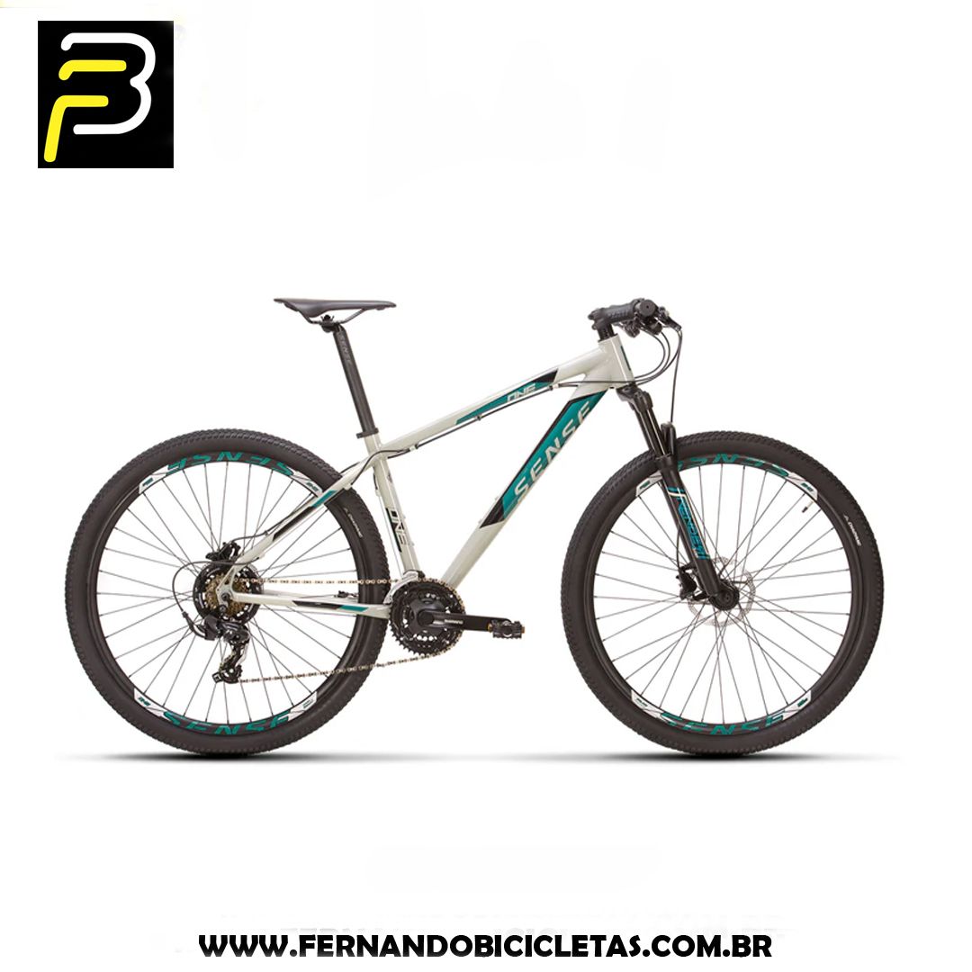 Bicicleta Sense One 21 Vel Câmbios shimano e freios hidráulicos 