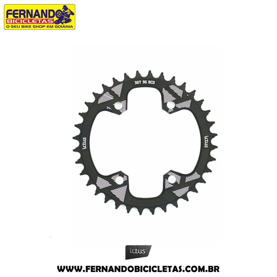 Coroa Ictus P/ Shimano 36D BCD 96