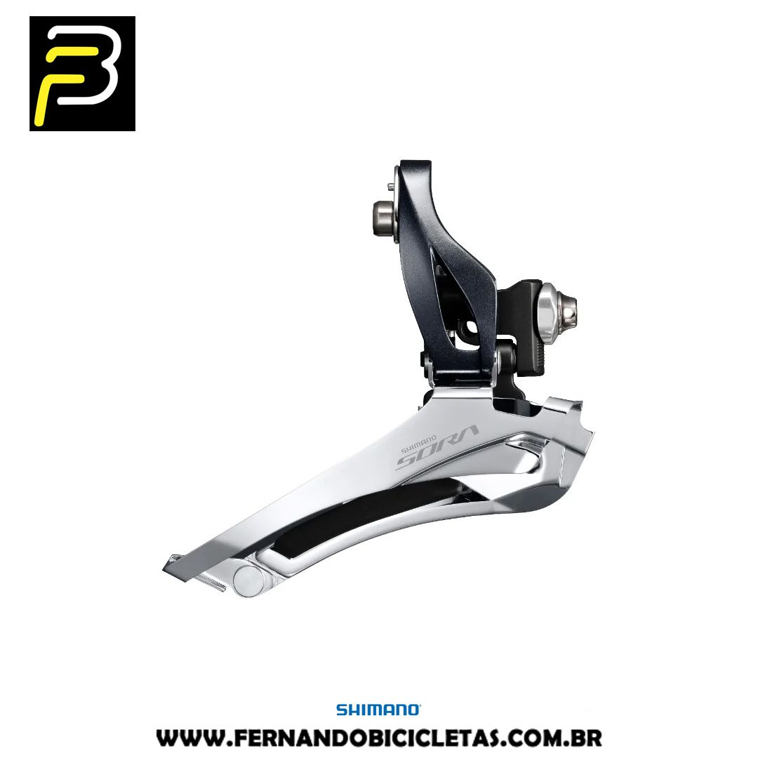Cambio Dianteiro Shimano Sora FD-R3000-F 2 x 9 Vel /  Braze On