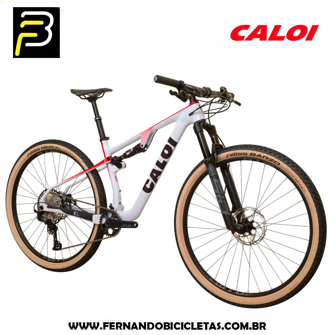 Bicicleta Caloi Elite Carbon FS Sport 