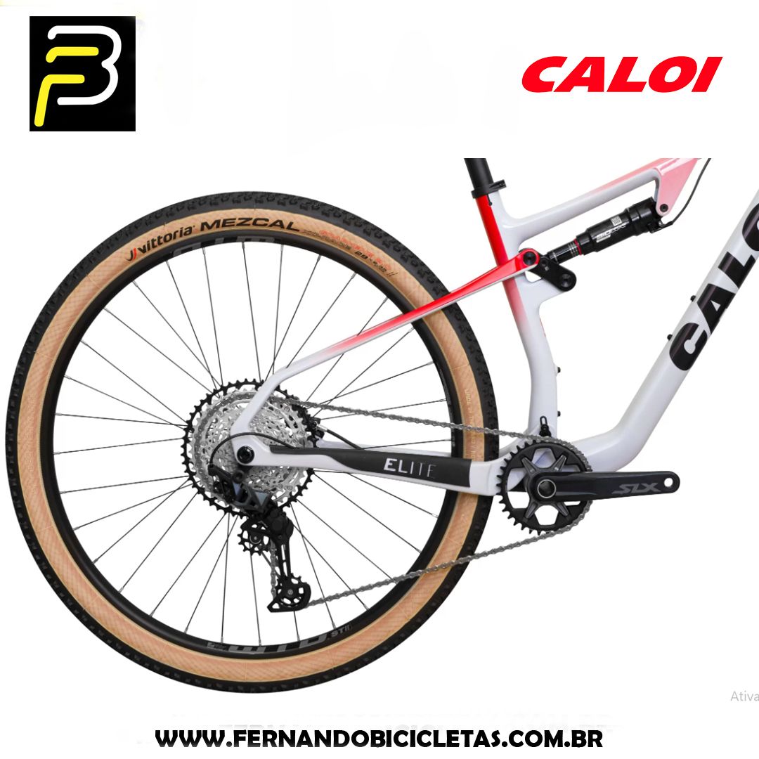 Bicicleta Caloi Elite Carbon FS Sport 