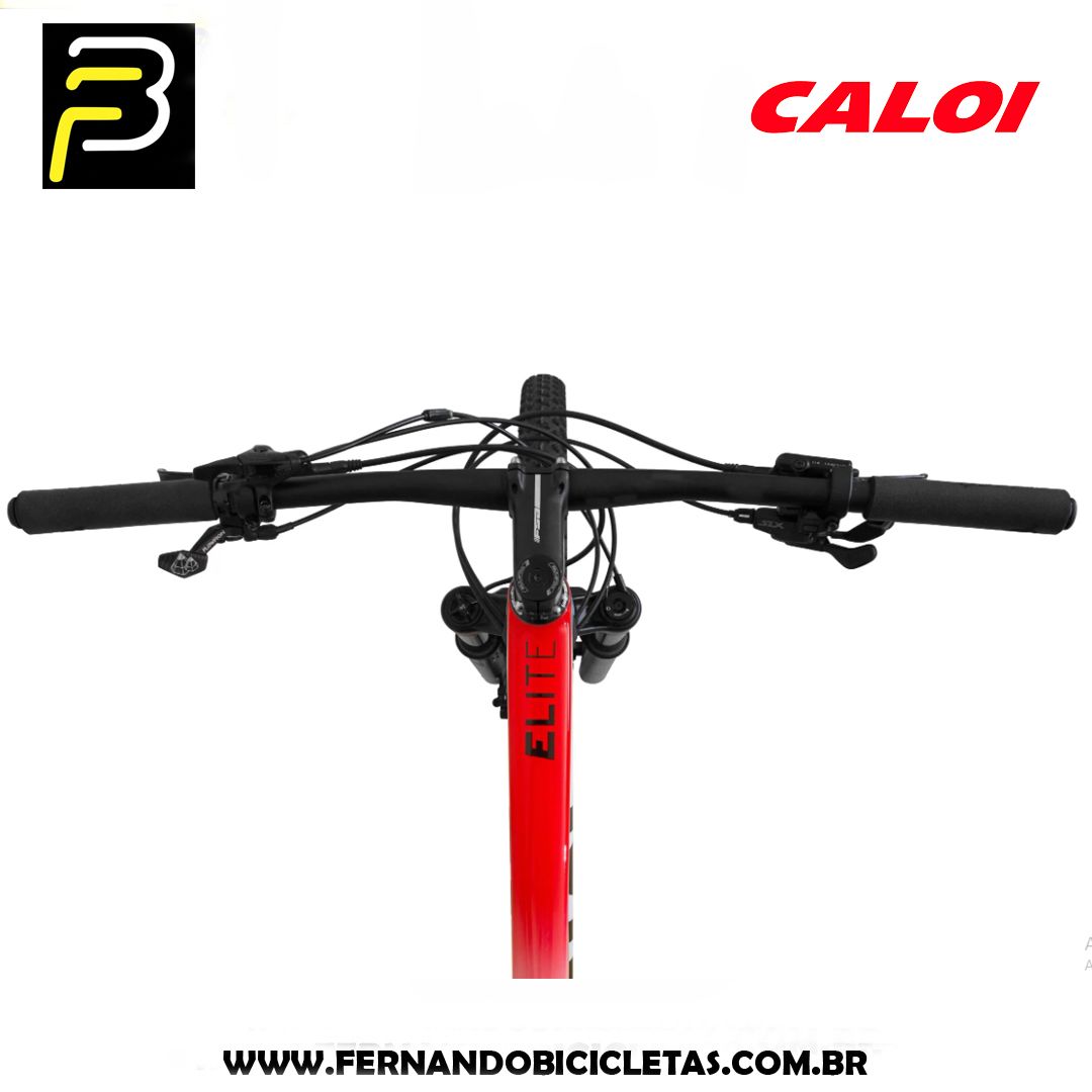Bicicleta Caloi Elite Carbon FS Sport 