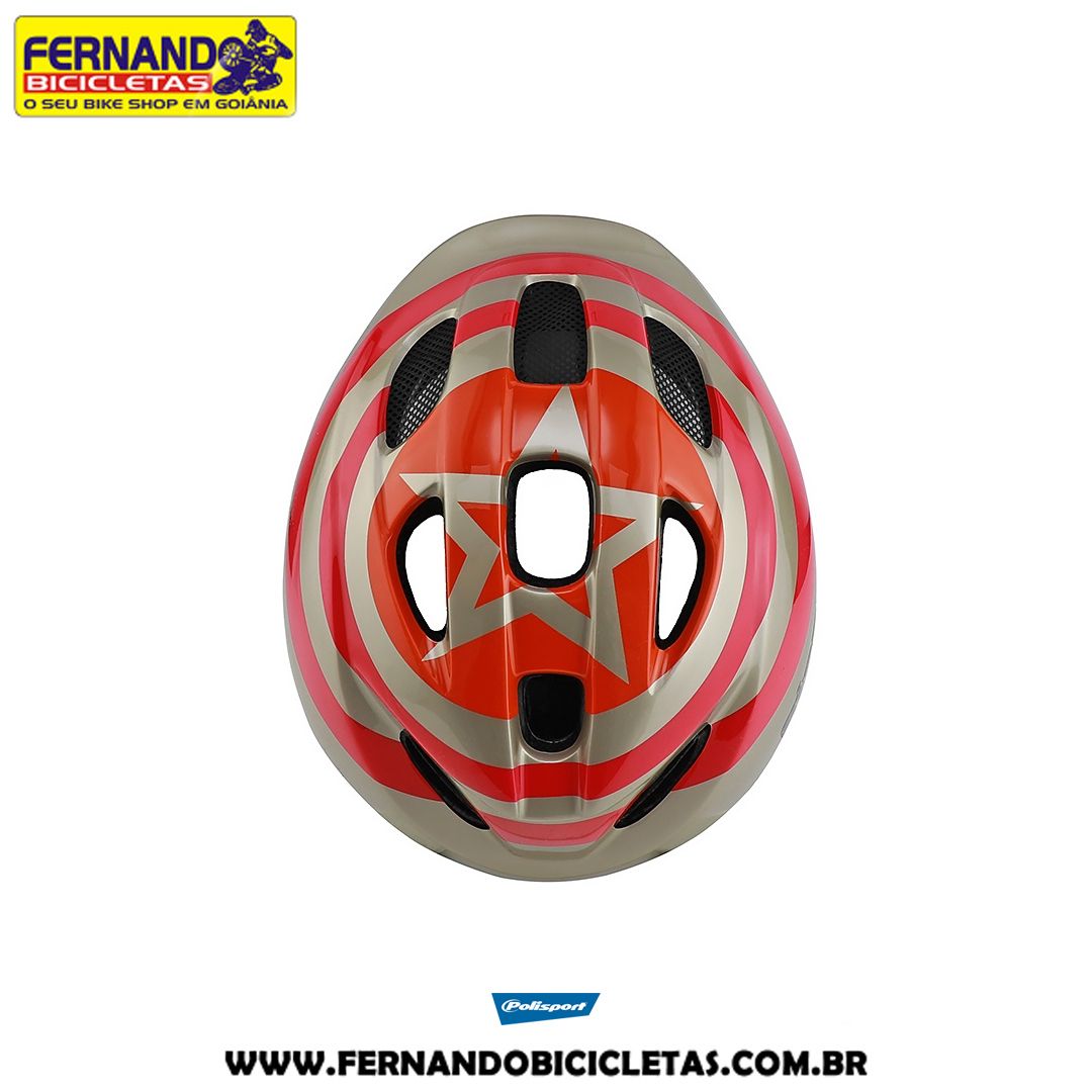 Capacete Polisport Star 52-56Ccm