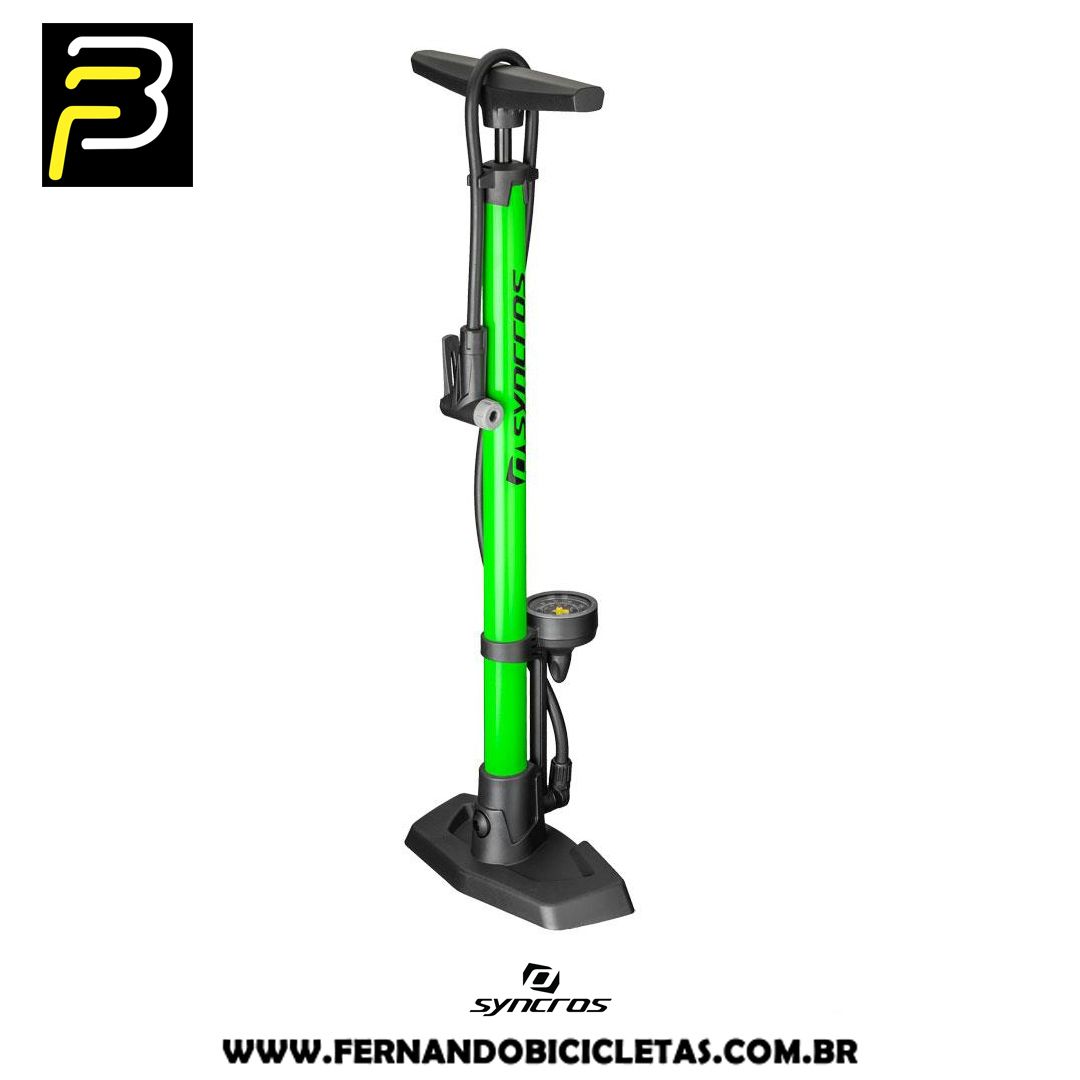 Bomba de pé Syncros Steel SFP-01 160 PSI