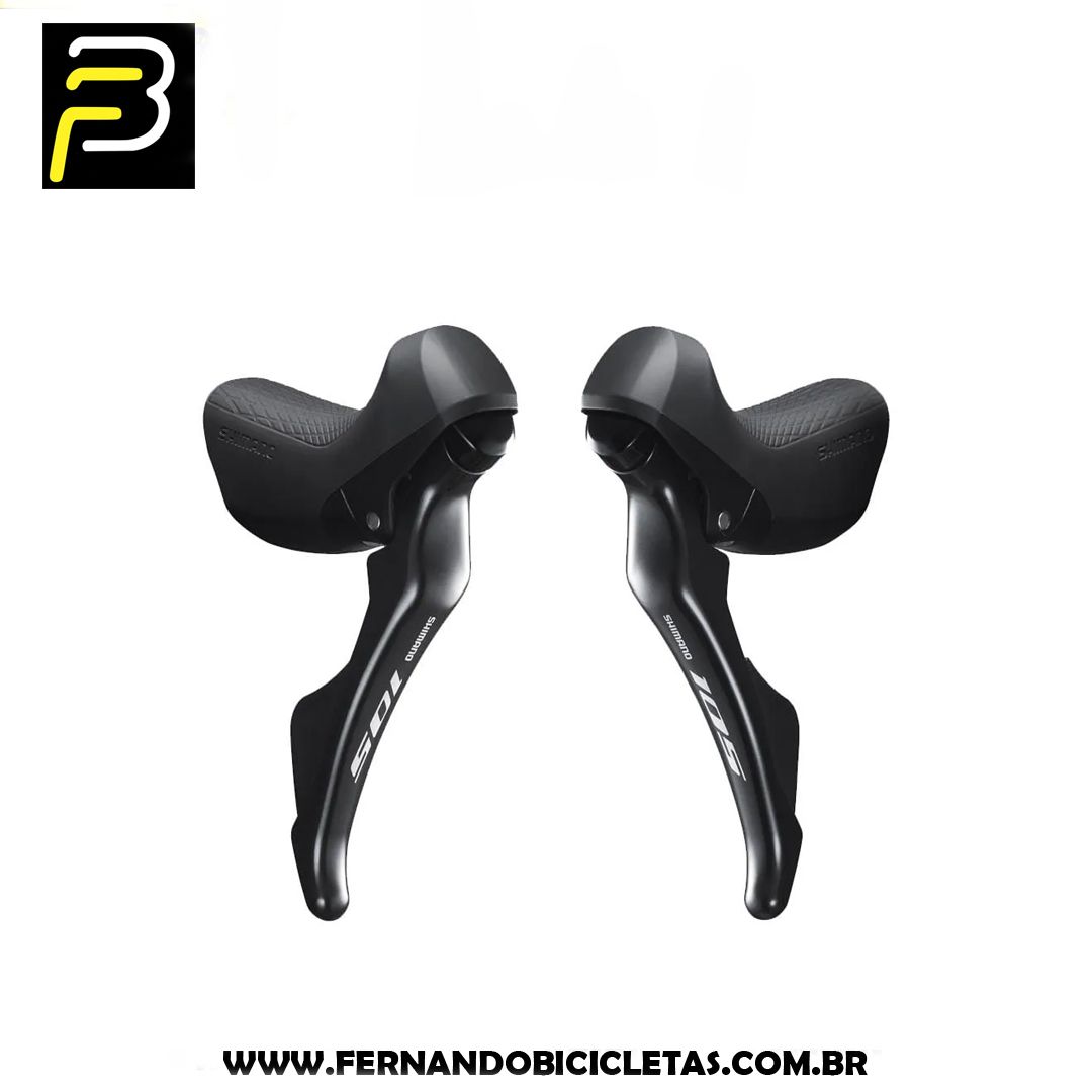 Alavanca Cambio STI Shimano 105 ST-R7000 2x11 Preto