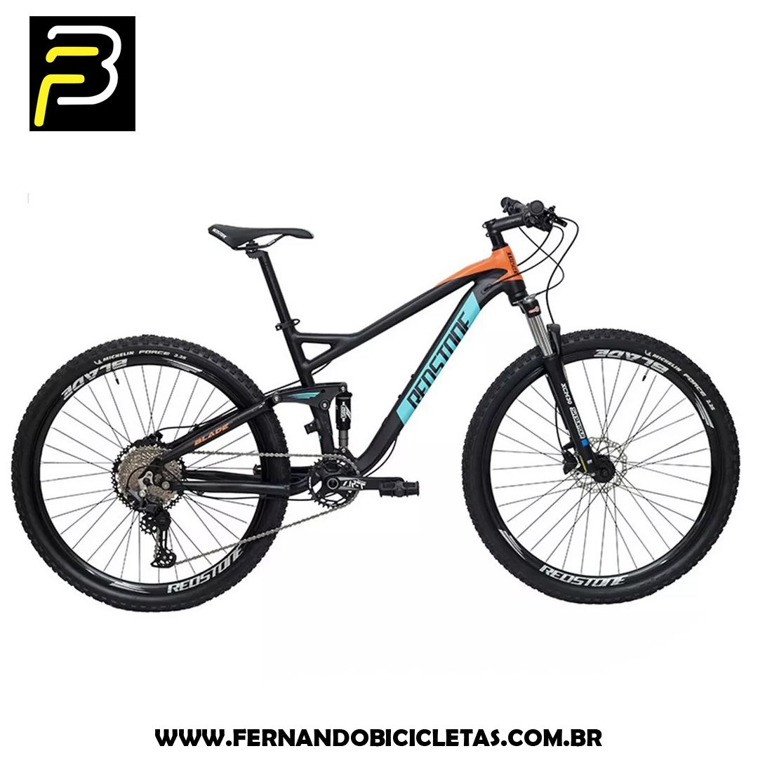 Bicicleta RedStone Blade Full Suspension Aro 29